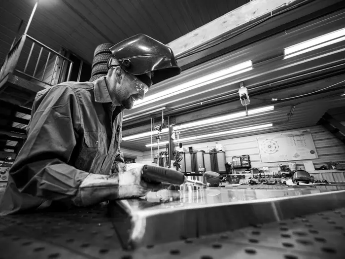 Evan Schlotfeldt, Frozen Fabrication owner and fabricator